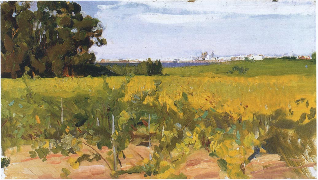 Joaquín Sorolla Outskirts of Seville 1914 Fine Art Print