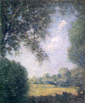Julian Alden Weir Overhanging Trees 1909 Fine Art Print