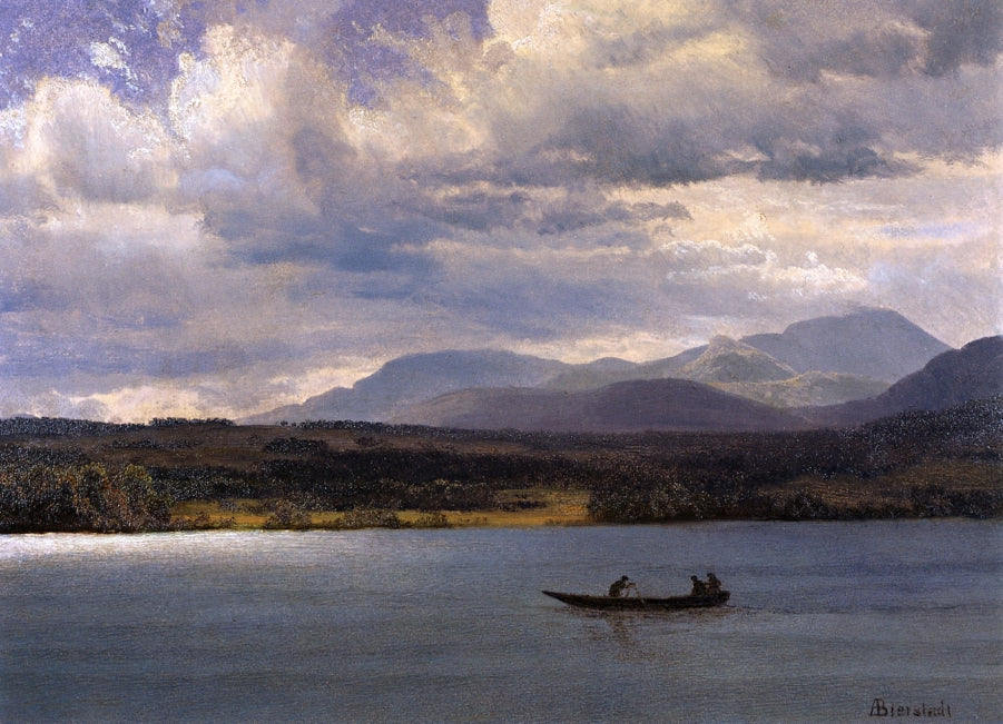 Albert Bierstadt Overlook Mountain from Olana 1870 Fine Art Print