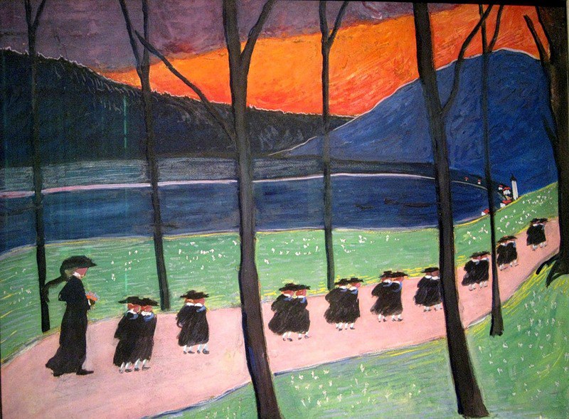 Marianne von Werefkin Autumn. School 1907 Fine Art Print