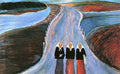Marianne von Werefkin Untitled 1907 Three Women Fine Art Print