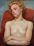 Wojciech Weiss Half-Nude 1940 Fine Art Print