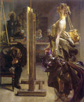 Jacek Malczewski Painter's Inspiration 1897 Fine Art Print