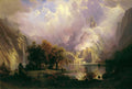 Albert Bierstadt Rocky Mountain Landscape 1870 Fine Art Print