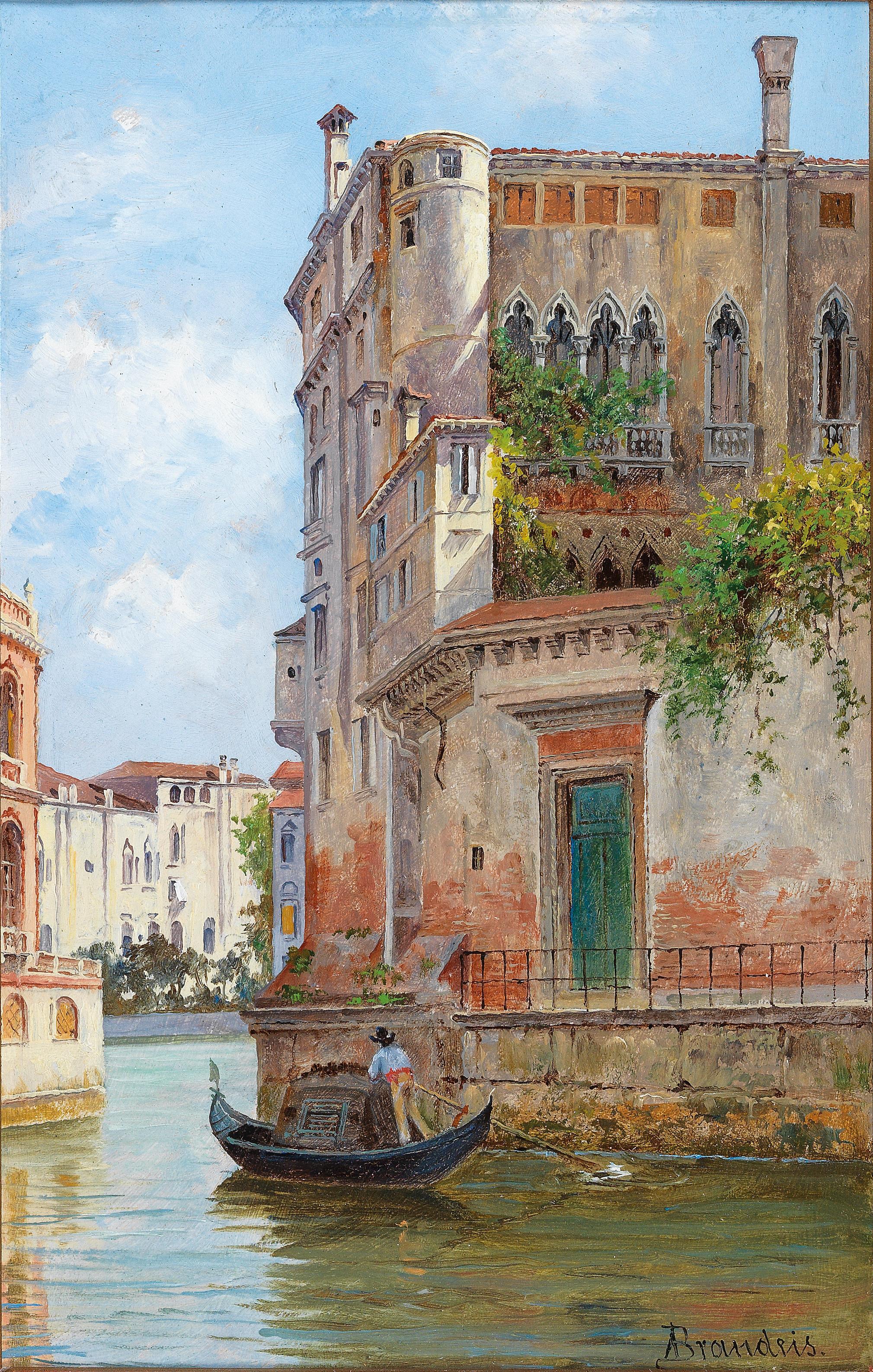 Antonietta Brandeis Palazzo 1910 Fine Art Print