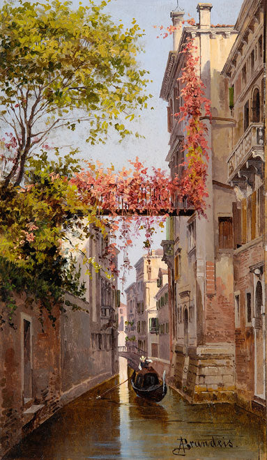Antonietta Brandeis Palazzo Albrizzo 1849 Fine Art Print