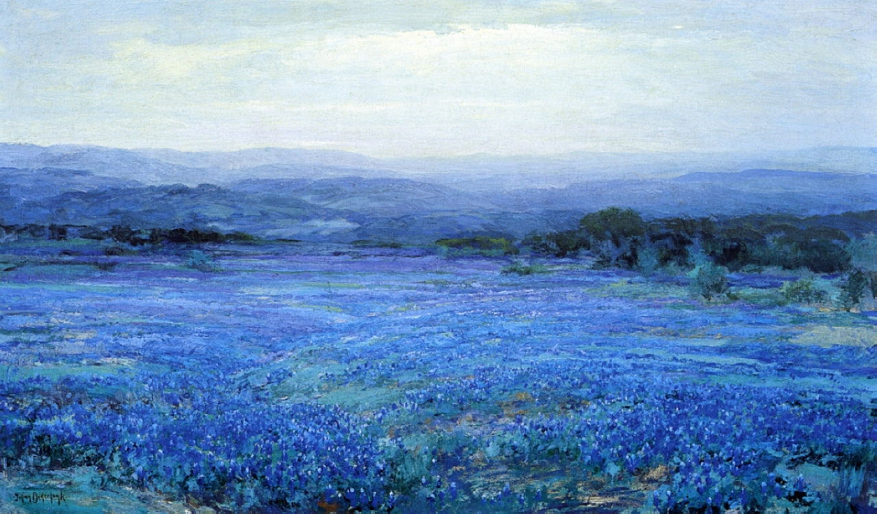 Robert Julian Onderdonk Panoramic Landscape 1905 Fine Art Print