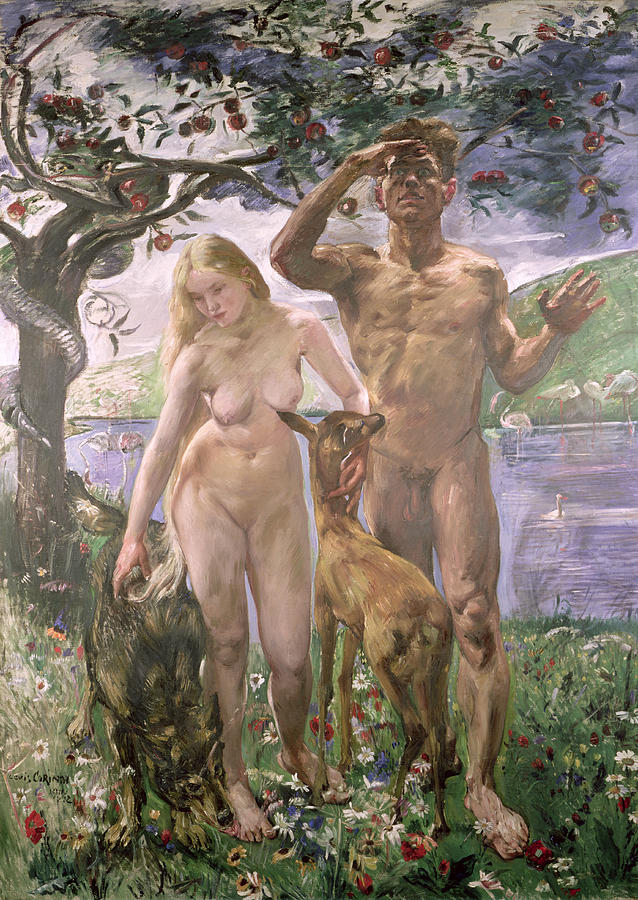 Lovis Corinth Paradise 1911 Fine Art Print
