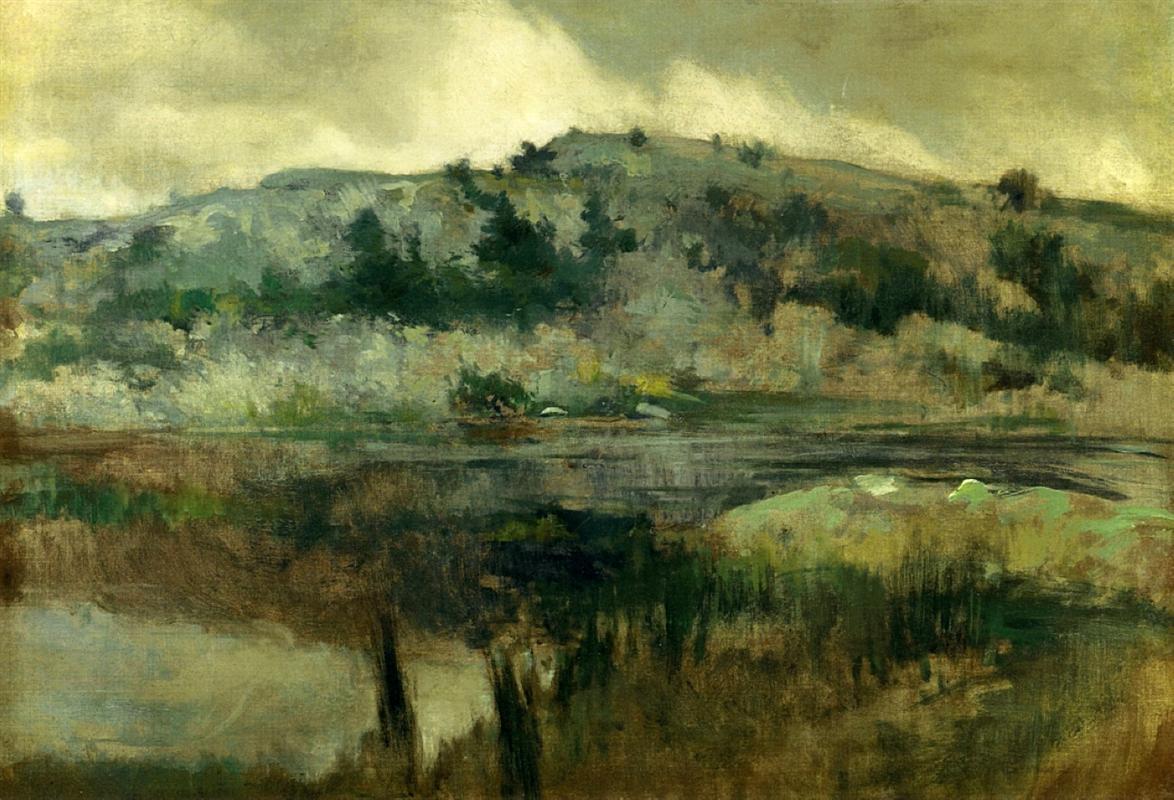 John Henry Twachtman Paradise Rocks, Newport 1889 Fine Art Print