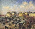 Gustave Loiseau Paris Wagram Avenue 1925 Fine Art Print