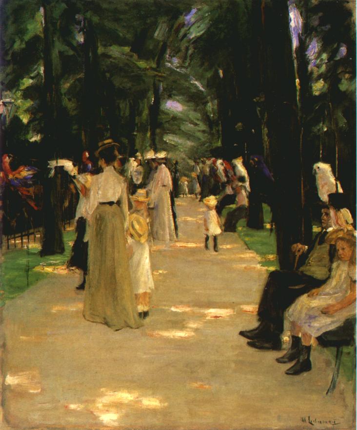 Max Liebermann Parrot Avenue 1902 Fine Art Print