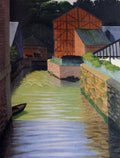 Felix Vallotton Part of the Town of Pont Audemer 1922 Fine Art Print
