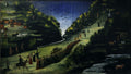 Niko Pirosmani Party by the River Tskheniszkali 1910 Fine Art Print