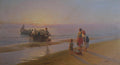 Pasquale Celommi Il Pescato Della Sciabica 1890 Fine Art Print