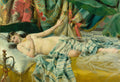 Pasquale Celommi L'Odalisca 1881 Fine Art Print