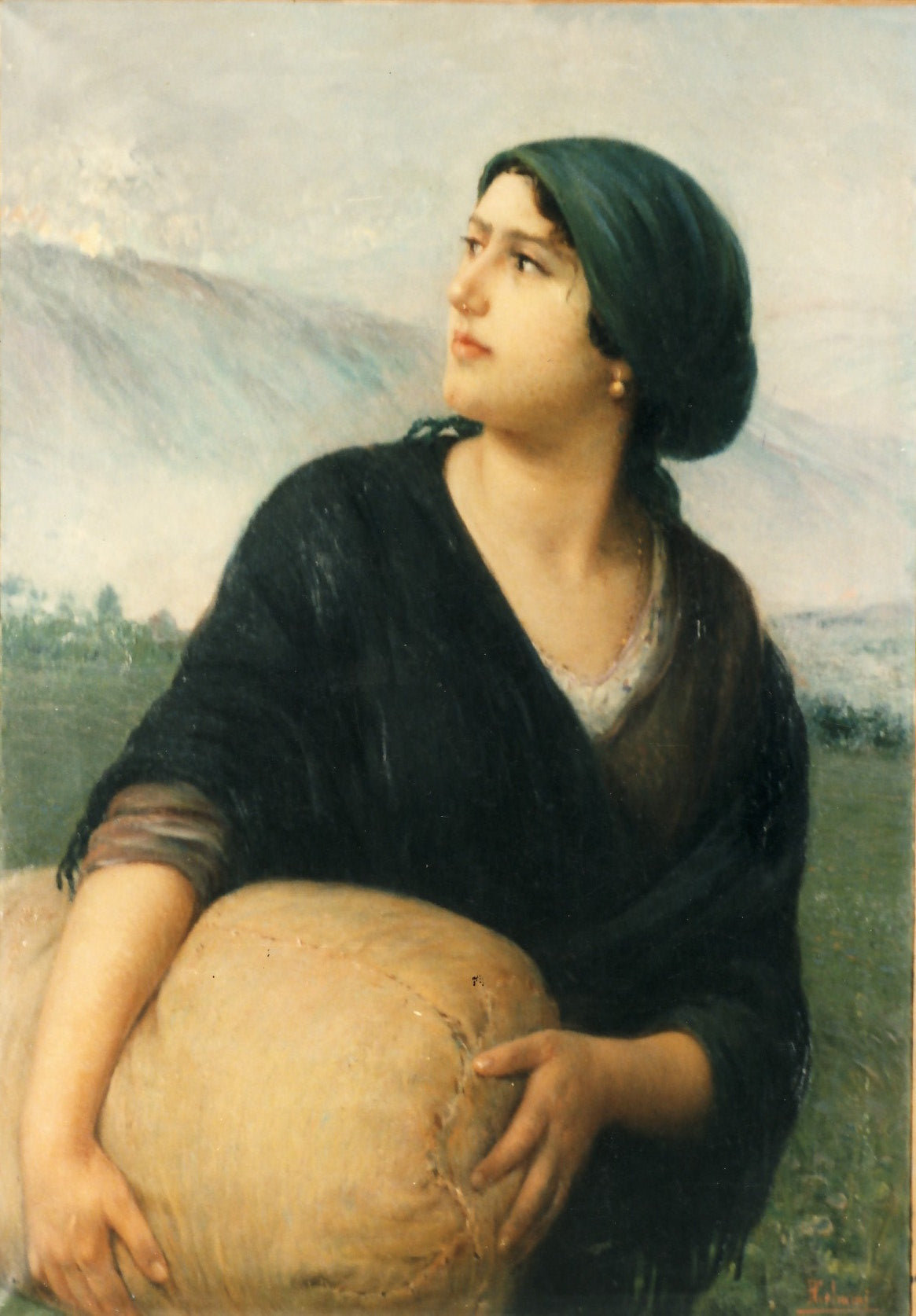 Pasquale Celommi La Profuga 1919 Fine Art Print
