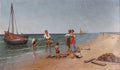 Pasquale Celommi Return from Fishing 1928 Fine Art Print