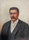 Pasquale Celommi Ritratto Di Ponno 1928 Fine Art Print