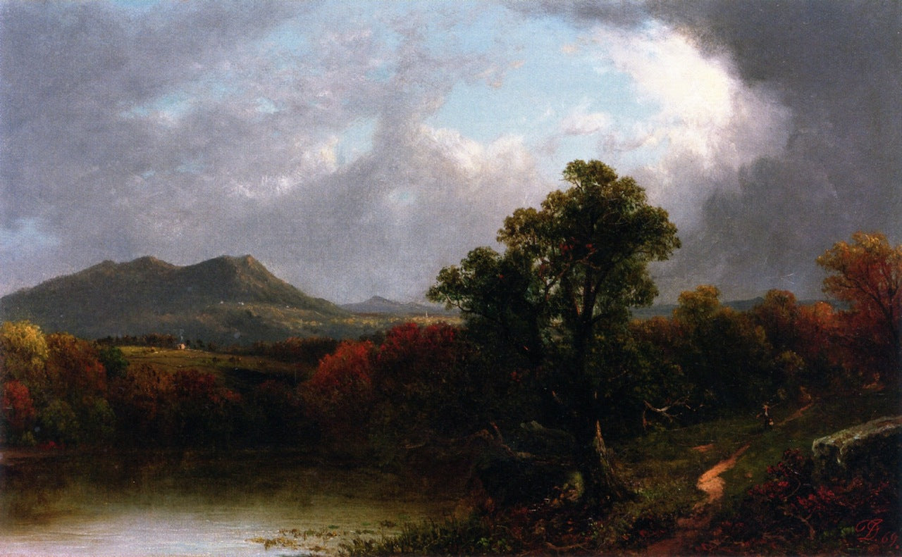 David Johnson Passing Storm Clouds 1869 Fine Art Print