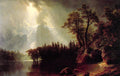 Albert Bierstadt Passing Storm over the Sierra Nevada 1870 Fine Art Print