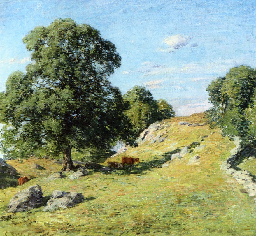 Willard Metcalf Pasture, Old Lyme 1906 Fine Art Print