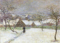 Gustave Loiseau Path in the Snow 1994 Fine Art Print