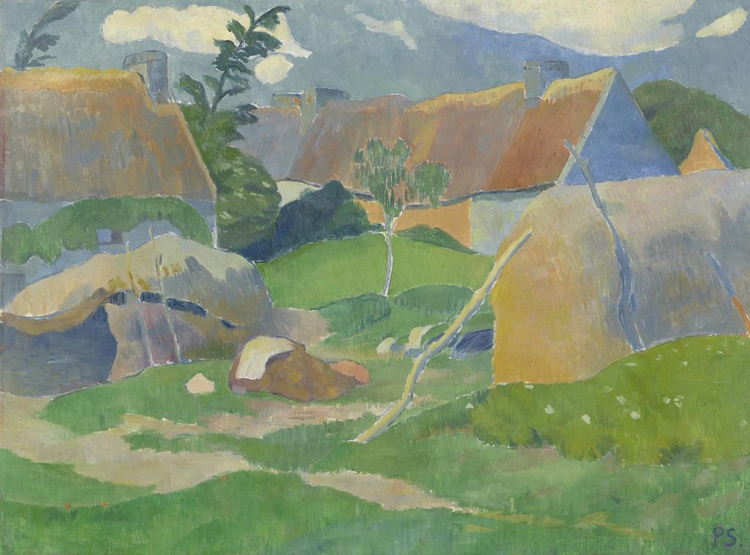 Paul Serusier Farm in Brittany 1890 Fine Art Print