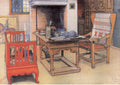 Carl Larsson Peek-a-Boo 1901 Fine Art Print