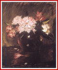 William Merritt Chase Peonies 1900 Fine Art Print
