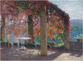 Henri Martin Pergola in Marquayrol in Autumn 1942 Fine Art Print