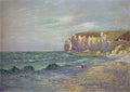 Gustave Loiseau Petit Dalles at Normandy 1908 Fine Art Print