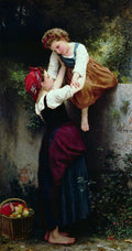 William-Adolphe Bouguereau Little Marauders 1872 Fine Art Print