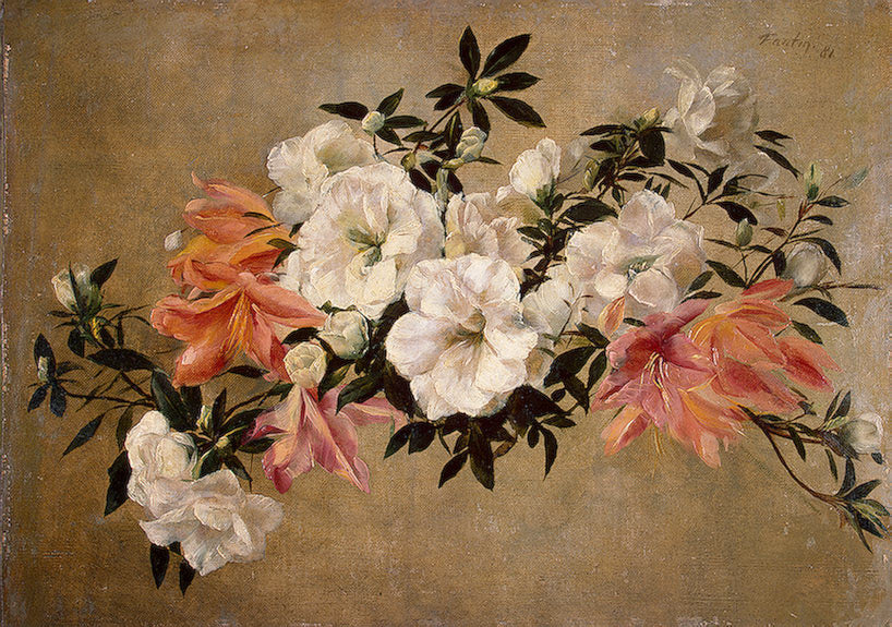 Henri Fantin-Latour Petunias 1881 Fine Art Print