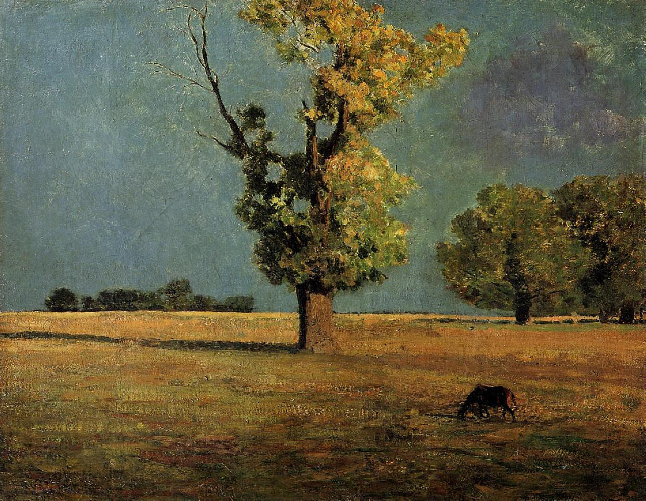 Odilon Redon Peyrelebade Landscape 1868 Fine Art Print