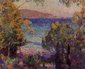 Theo van Rysselberghe Pines and Eucalyptus at Cavelieri 1905 Fine Art Print
