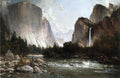 Thomas Hill Piute Fishing on the Merced River, Yosemite Valley (1891) 1871 Fine Art Print