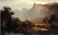 Thomas Hill Piute Indian Family in Yosemite Valley 1869 Fine Art Print