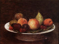 Henri Fantin-Latour Plate of Fruit 1880 Fine Art Print