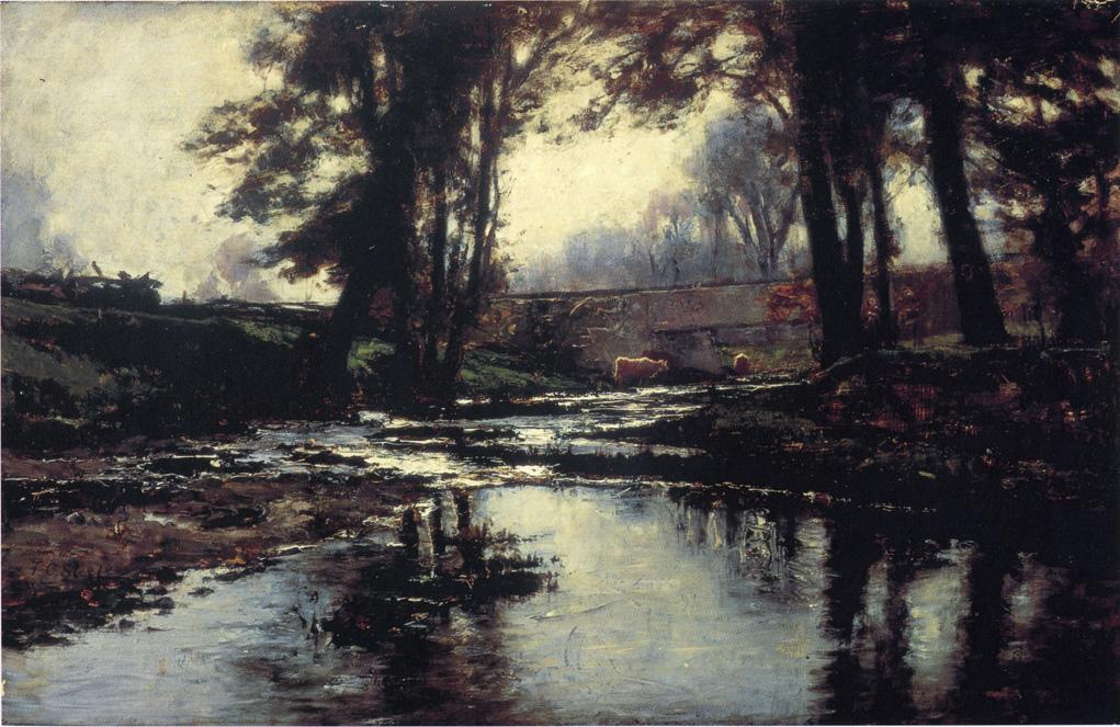 T. C. Steele Pleasant Run 1887 Fine Art Print