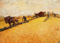 Carl Larsson Plowing 1906 Fine Art Print