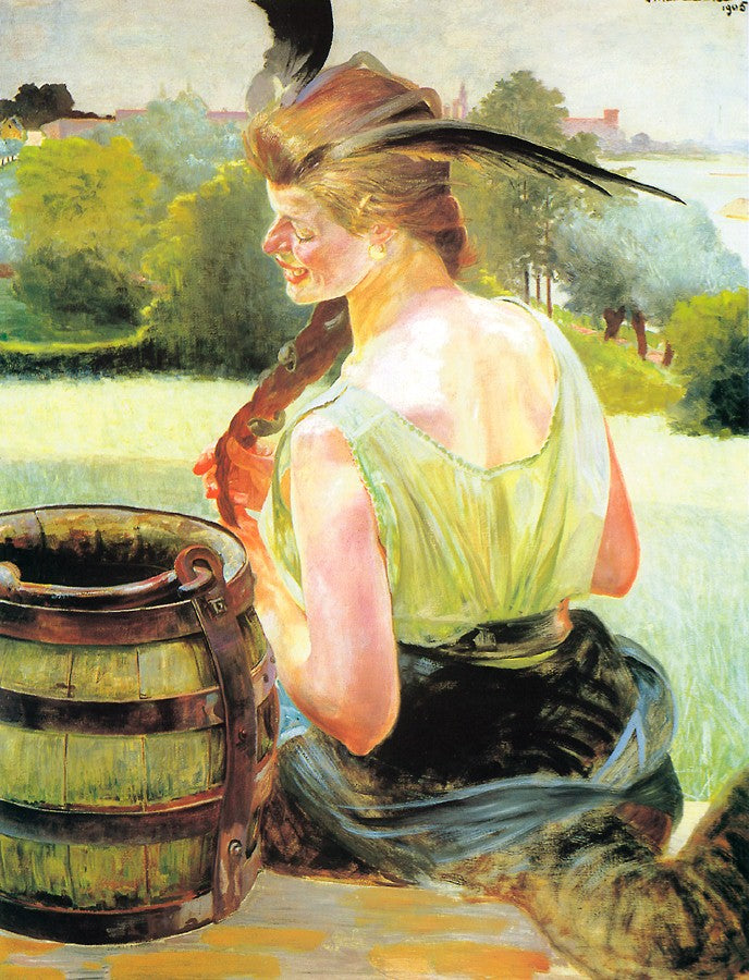 Jacek Malczewski Poisoned Well Chimera 1905 Fine Art Print