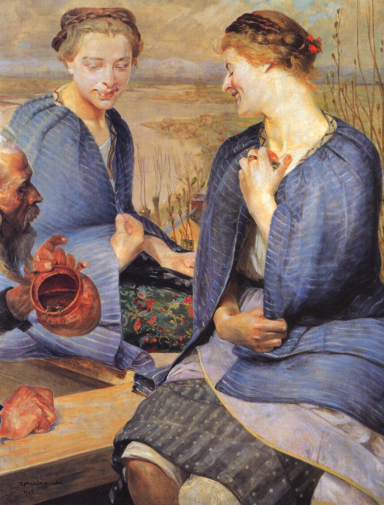 Jacek Malczewski Poisoned Well II 1905 Fine Art Print