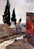 Vasily Surikov Pompey. Street. 1884 Fine Art Print