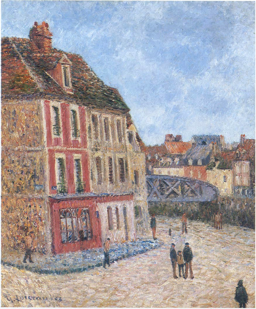 Gustave Loiseau Pont Tourant at Dieppe 1903 Fine Art Print