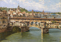 Antonietta Brandeis Ponte Vecchio, Florence 1926 Fine Art Print