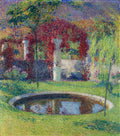 Henri Martin Pool Near Tonnelle de Marquayrol 1920 Fine Art Print