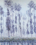 Gustave Loiseau Poplars by the Eure River 1900 Fine Art Print