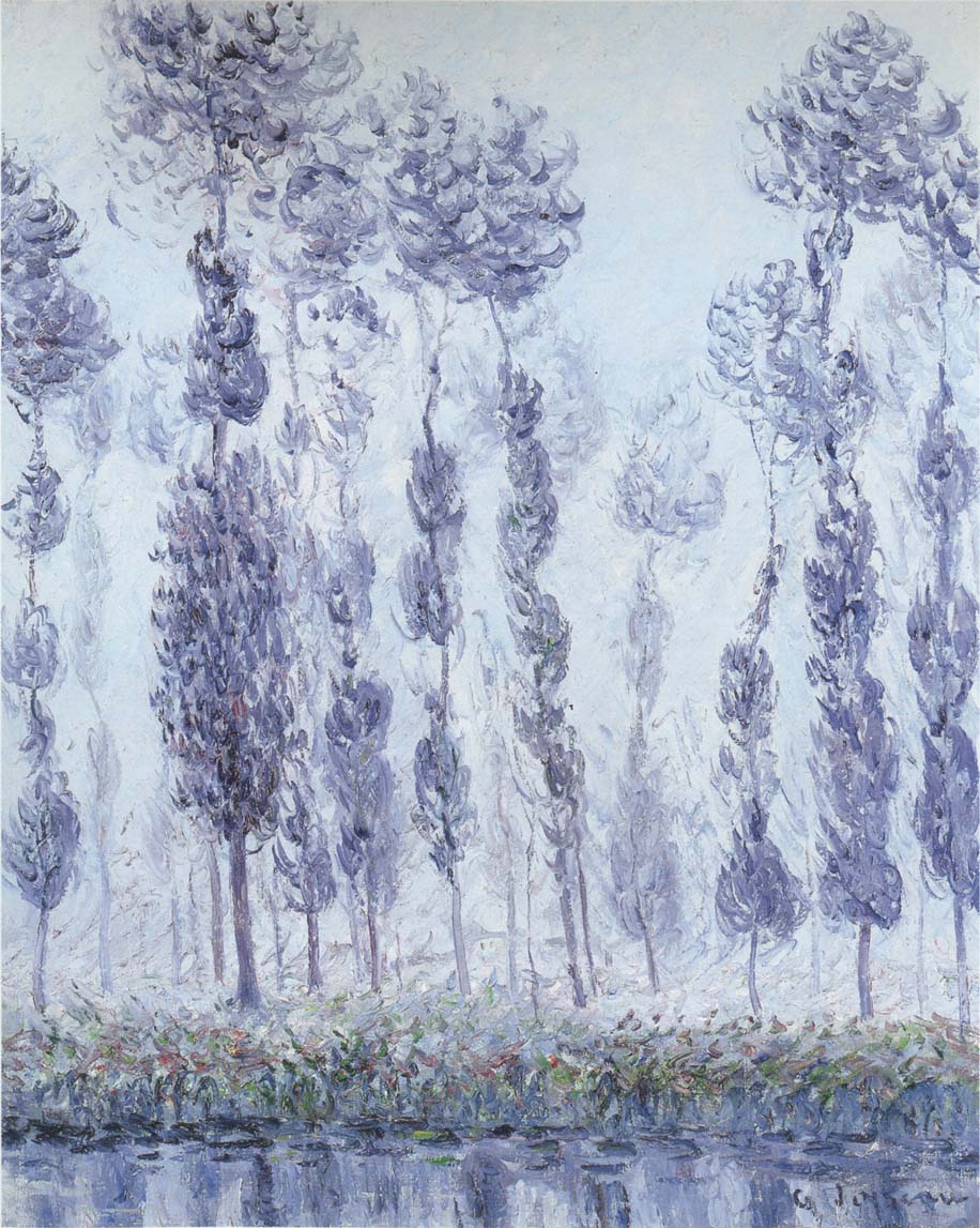 Gustave Loiseau Poplars by the Eure River 1900 Fine Art Print