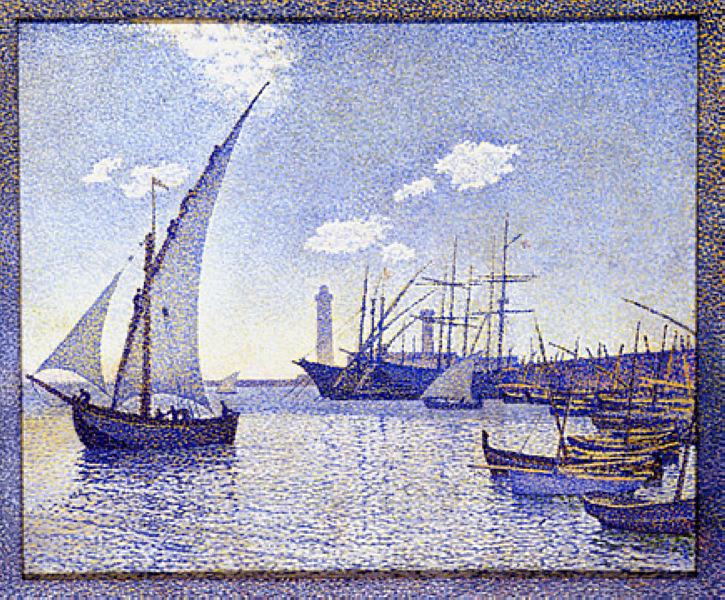 Theo van Rysselberghe Port de Cette 1892  Fine Art Print