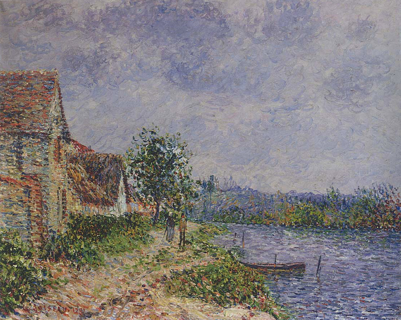 Gustave Loiseau Port Joie 1901 Fine Art Print